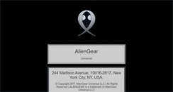 Desktop Screenshot of alien-gear.com