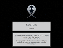 Tablet Screenshot of alien-gear.com